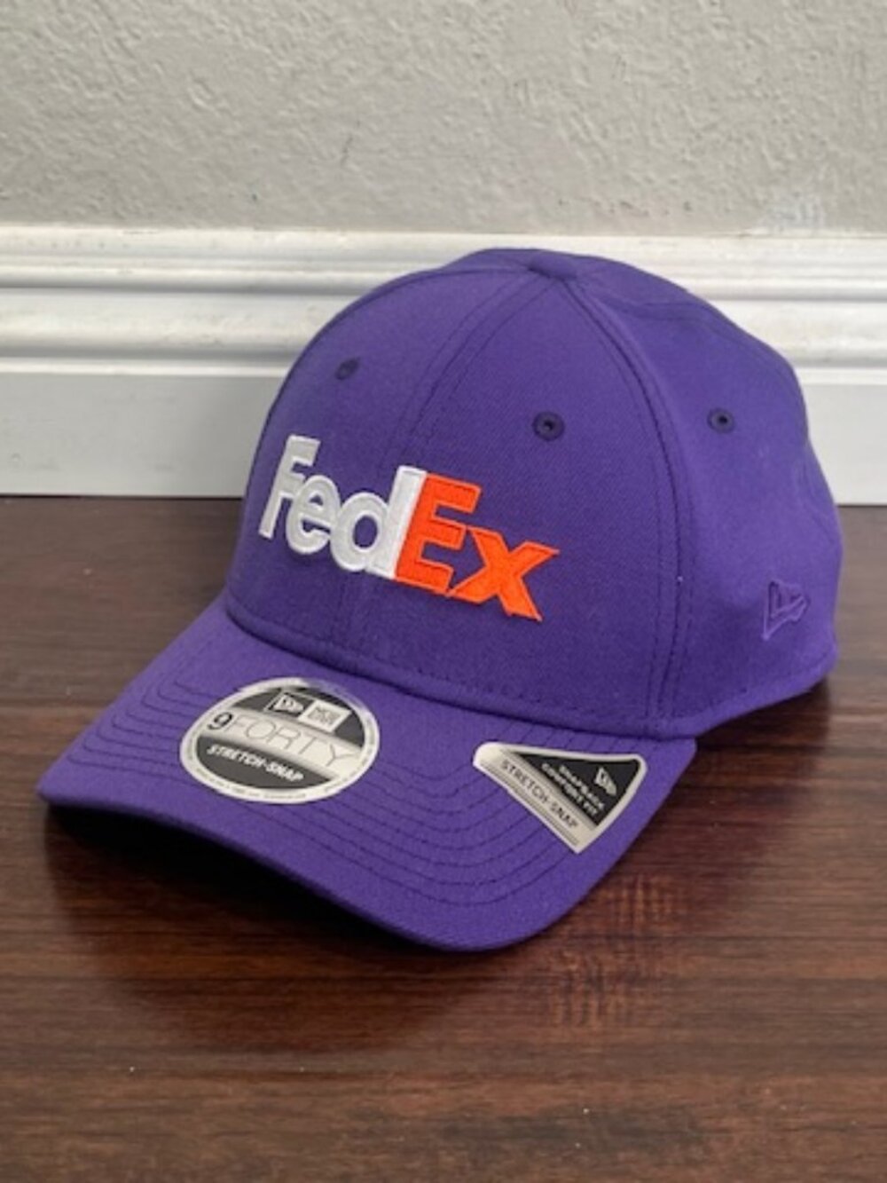 FedEx Embroidered 9FORTY Trucker Hat Snapback Cap